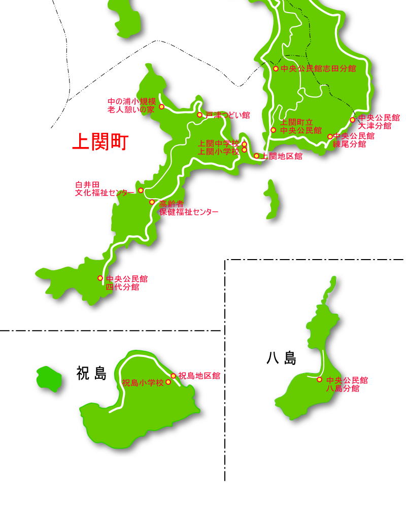 上関町防災マップ