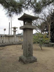 菅原神社村上廣武奉納石灯籠