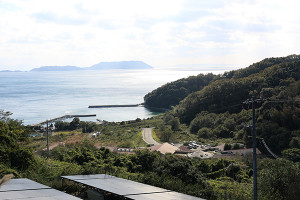 職場がある蒲井地区（長島）