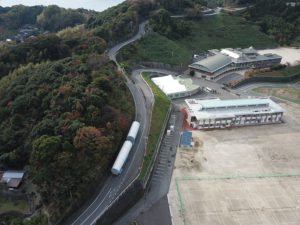 タワーが風車建設地へと輸送されました